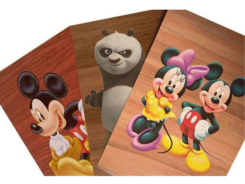 木板uv打印機成品