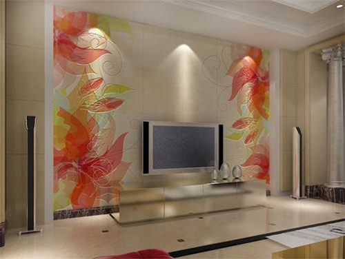 大型uv背景墻萬能平板打印機(jī)效果展示